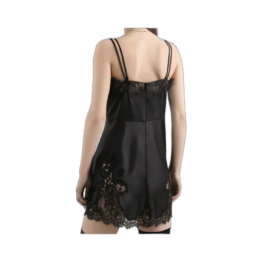 Dolce & Gabbana Lace Embellished Sleeveless Mini Dress