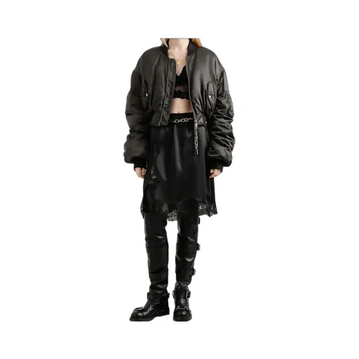 Zip-Up Oversized Jacket