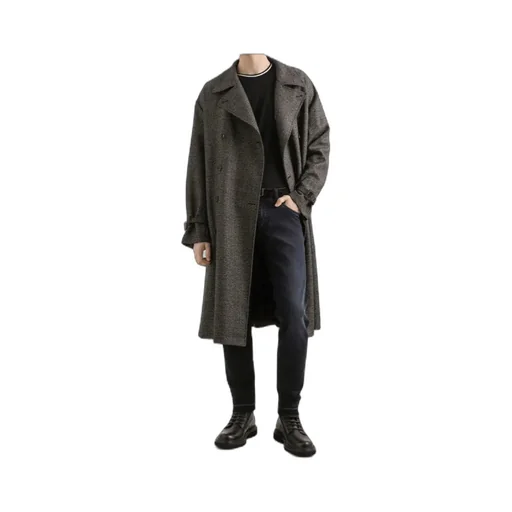 Double-Breasted Trench Coat