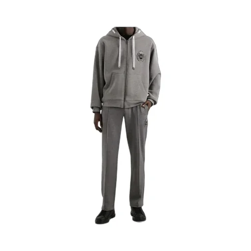 Logo Patch Jersey Joggers