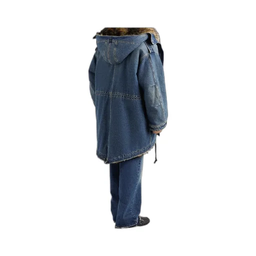 Raw-Cut Hem Jeans