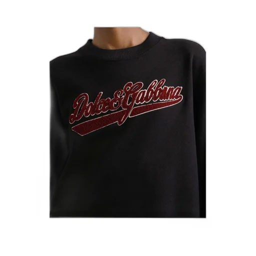 Logo Patch Crewneck Sweatshirt