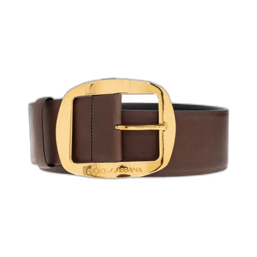 Logo Engraved Buckle Belt