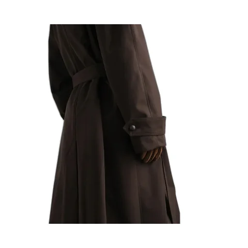 Double-Breasted Belted Coat