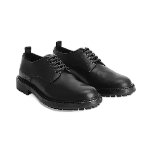 Round Toe Derby Shoes