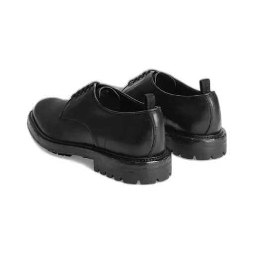 Round Toe Derby Shoes