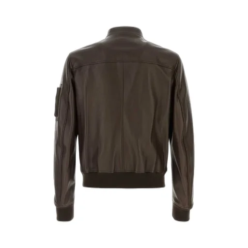 Zipped Bomber Jacket