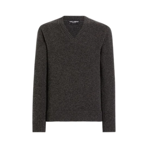 V-Neck Knitted Pullover