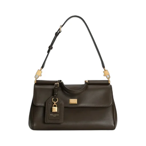 Logo Plaque Medium Sicily Handbag