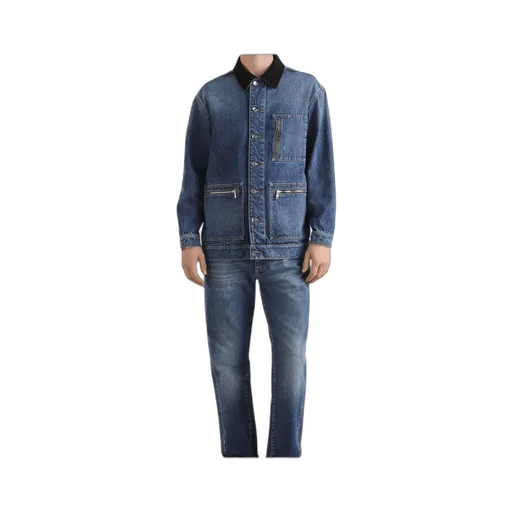 Logo Plaque Denim Jacket