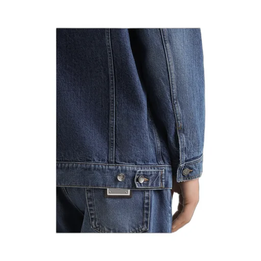 Logo Plaque Denim Jacket