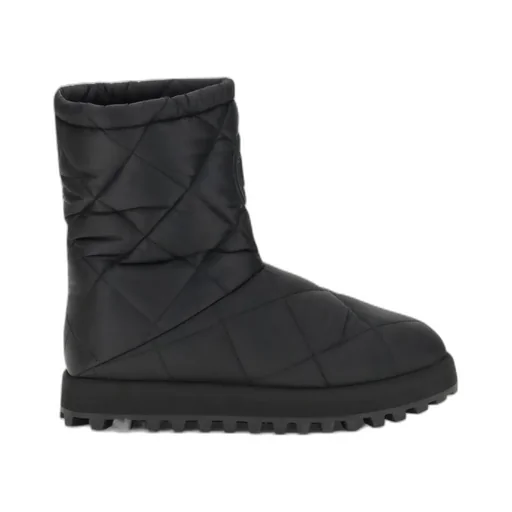 Quilted Ankle Boots