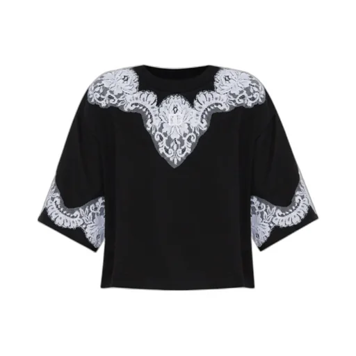 Lace Insert T-Shirt