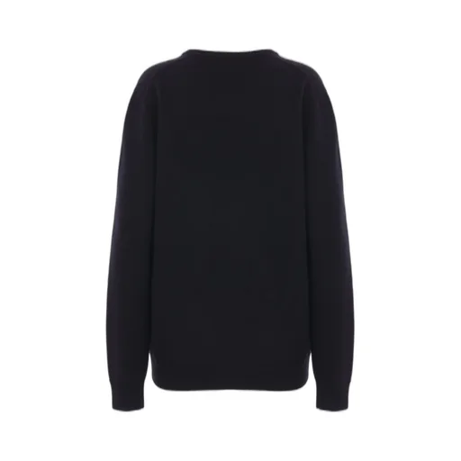 Embellished V-Neck Knitted Pullover