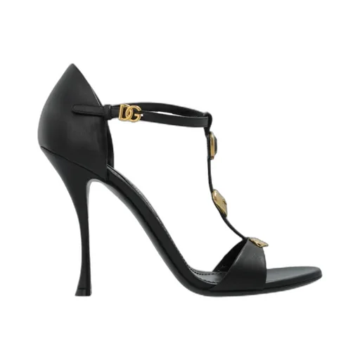 Dg Logo Plaque Sandals