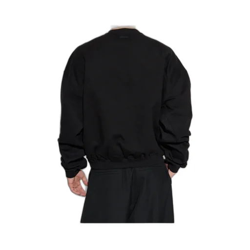 Logo Patch Crewneck Sweatshirt