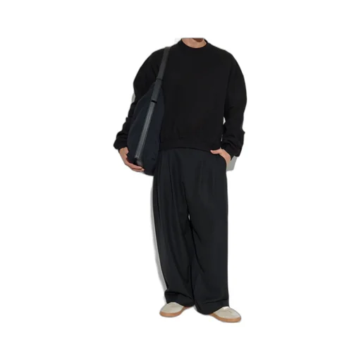 Logo Patch Crewneck Sweatshirt