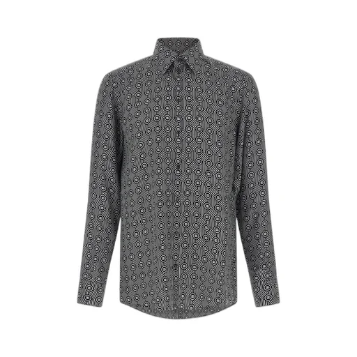 Geometric-Print Shirt