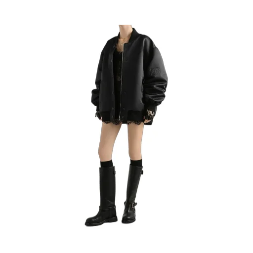 Embossed Printed Oversized Jacket