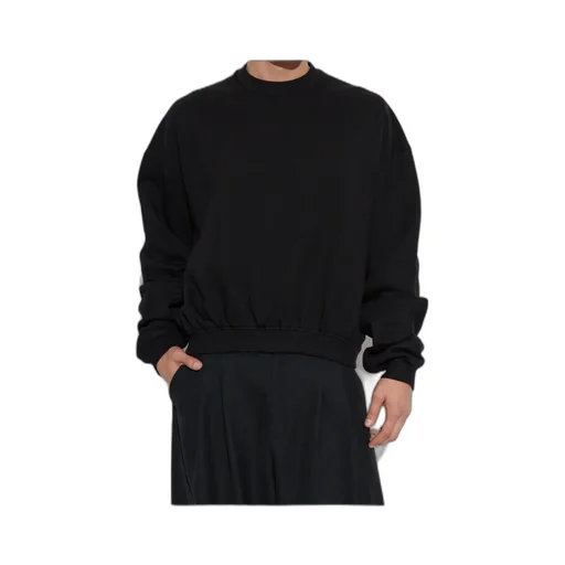 Logo Patch Crewneck Sweatshirt