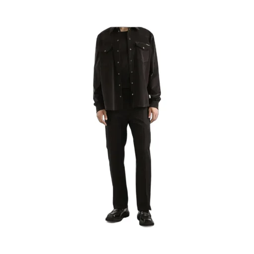 Long-Sleeve Cotton T-Shirt