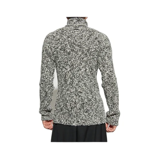 Logo Patch Turtleneck Knitted Jumper