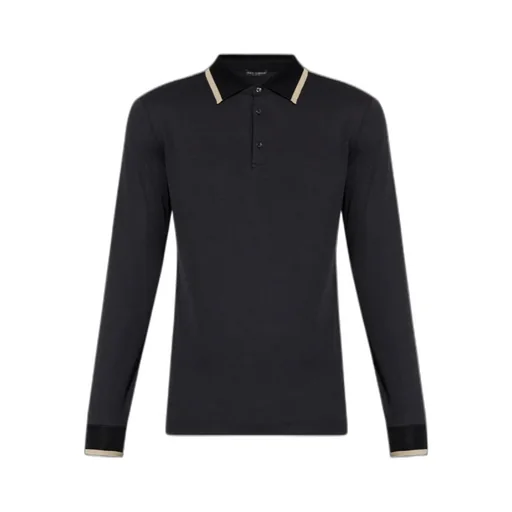 Long-Sleeved Polo Shirt
