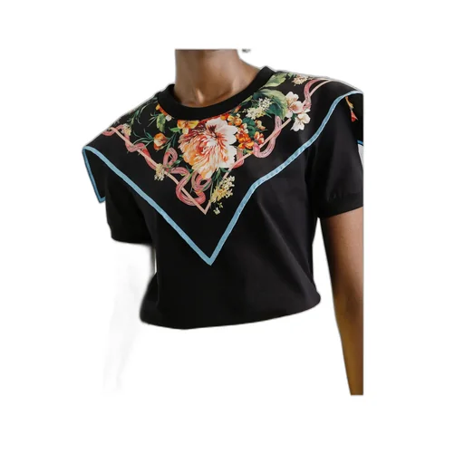 Cotton-Silk T-Shirt