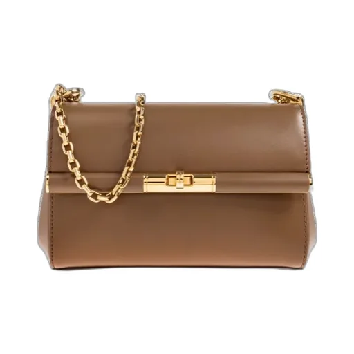 Mini Marlene City Chain-Strap Flap Tote Bag