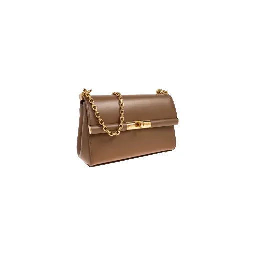Mini Marlene City Chain-Strap Flap Tote Bag