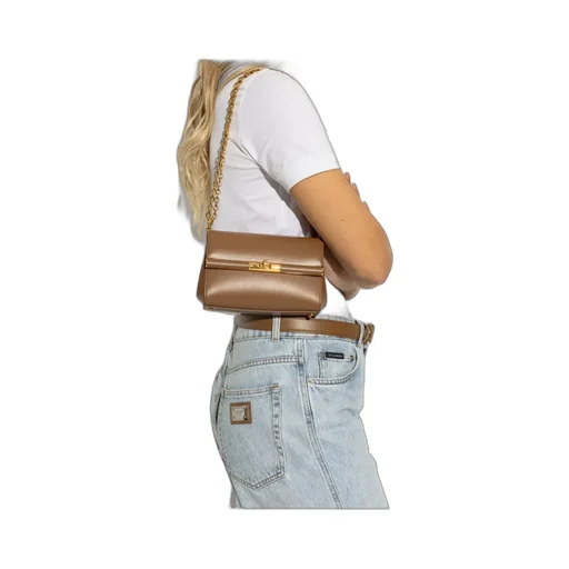 Mini Marlene City Chain-Strap Flap Tote Bag