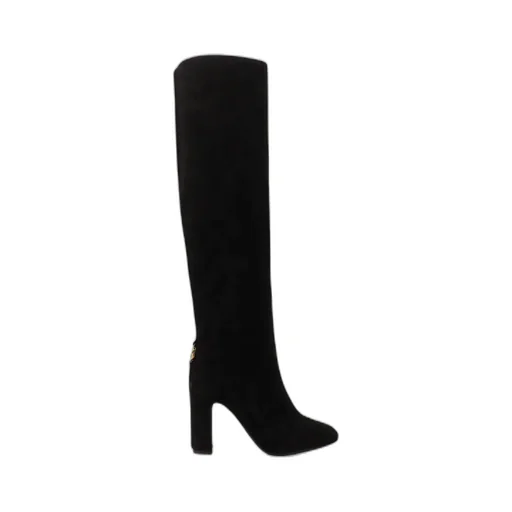 Logo Thigh-High Boots