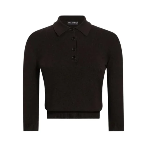 Cashmere Polo Top