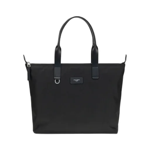 Logo Plaque Tote Bag
