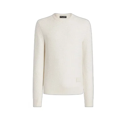 Logo-Patch Crew-Neck Sweater