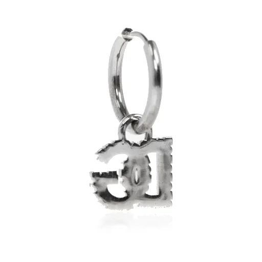 Dg-Logo Hoop Single Earring