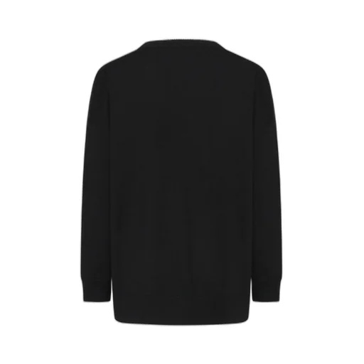 Buttoned Patch-Pocket Cardigan