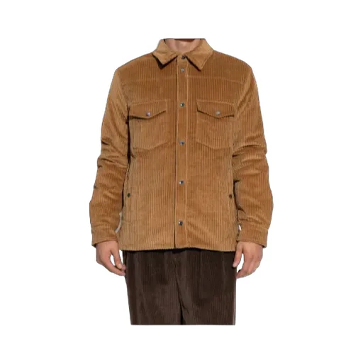 Corduroy Flap-Pocket Shirt Jacket
