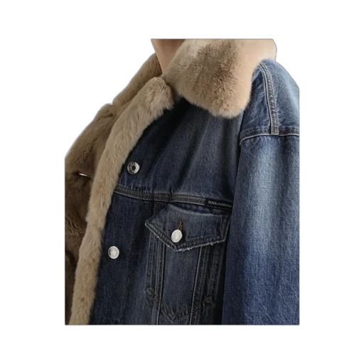 Button-Up Denim Jacket