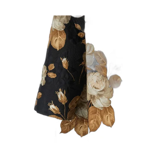 Rose-Print Coat