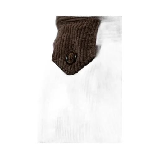 Pleated Corduroy Regular Trousers