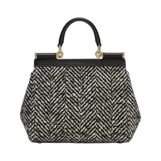 Sicily Medium Chevron Handbag