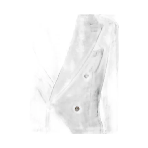 Velvet Double-Breasted Blazer