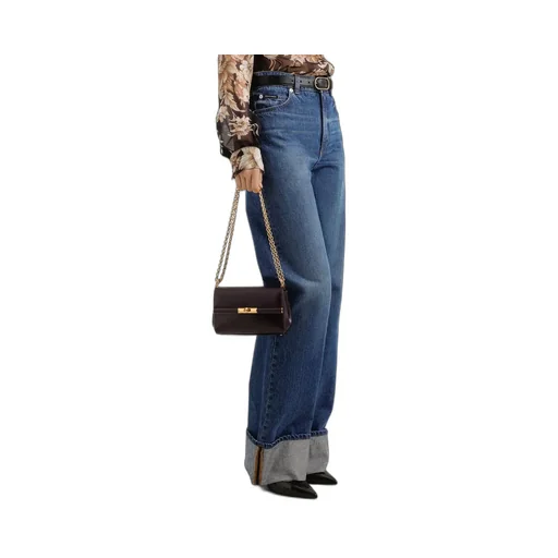 Mini Marlene City Chain-Strap Clasp-Fastening Bag