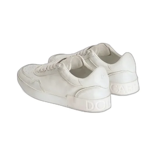 Portofino Leather Lace-Up Trainers