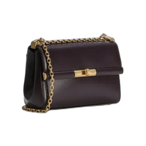Mini Marlene City Chain-Strap Clasp-Fastening Bag