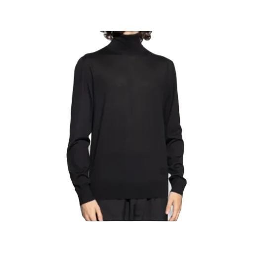 Logo-Detail Turtleneck Sweater