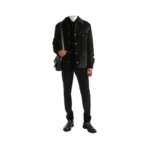 Logo Plaque Corduroy Trousers