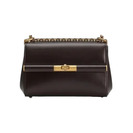 Mini Marlene City Chain-Strap Clasp-Fastening Bag