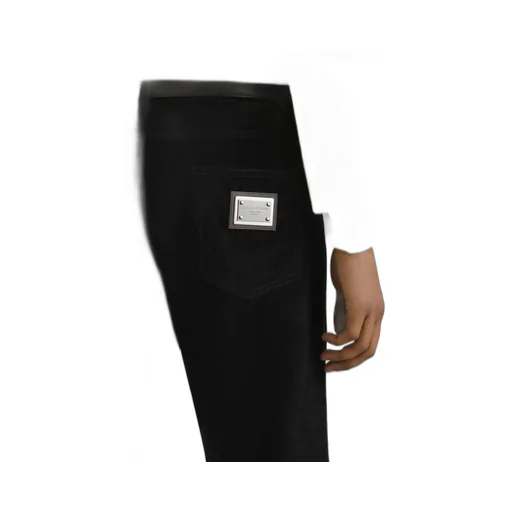 Logo Plaque Corduroy Trousers